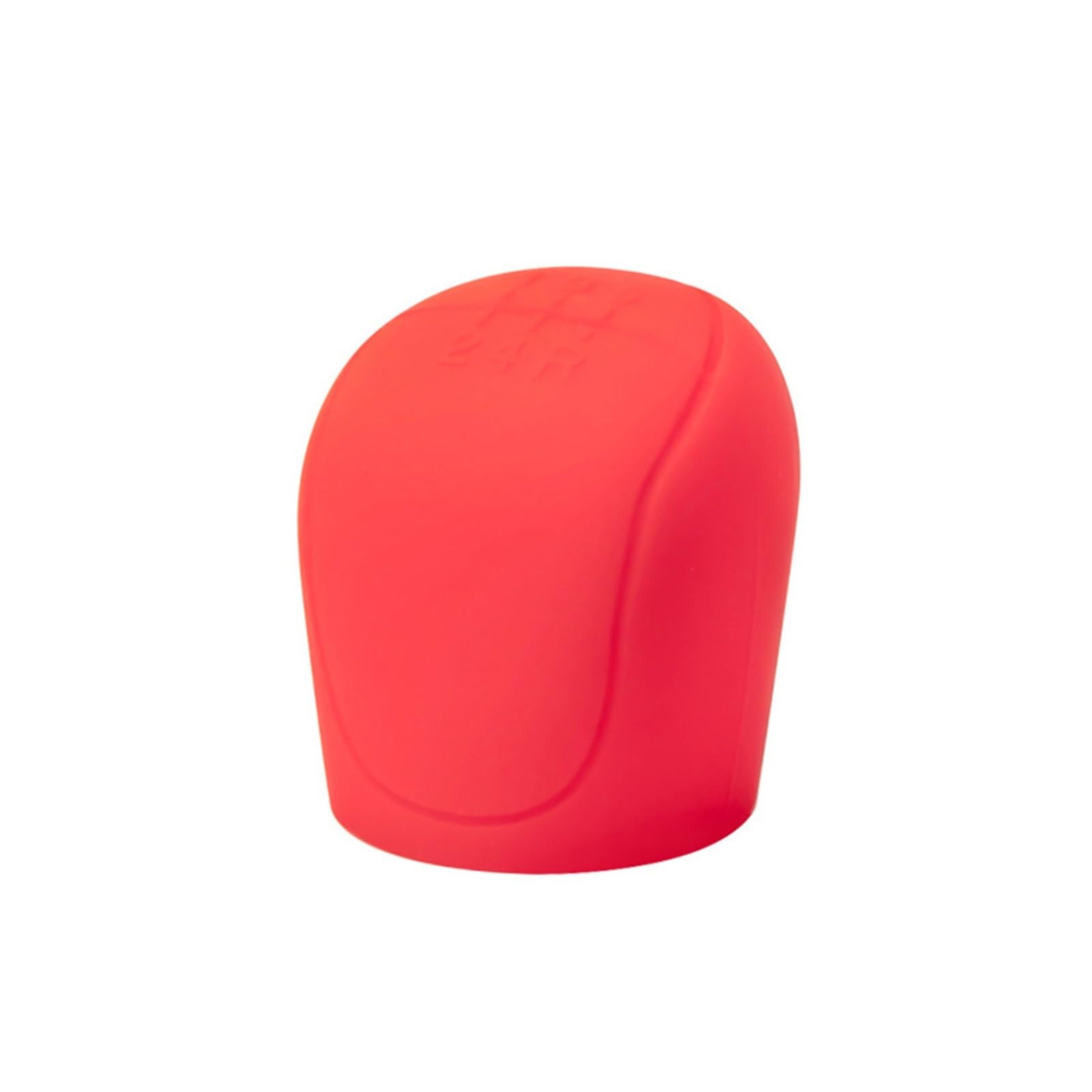 Schaltknauf Silikon-Schaltknauf-Abdeckung Für Die Handbremse Rutschfester Griff Schutzhülle Für Autos Schalthebelmanschetten Auto-Innenausstattung Schaltgetriebe(Red knob Cover) von DHDYJSA