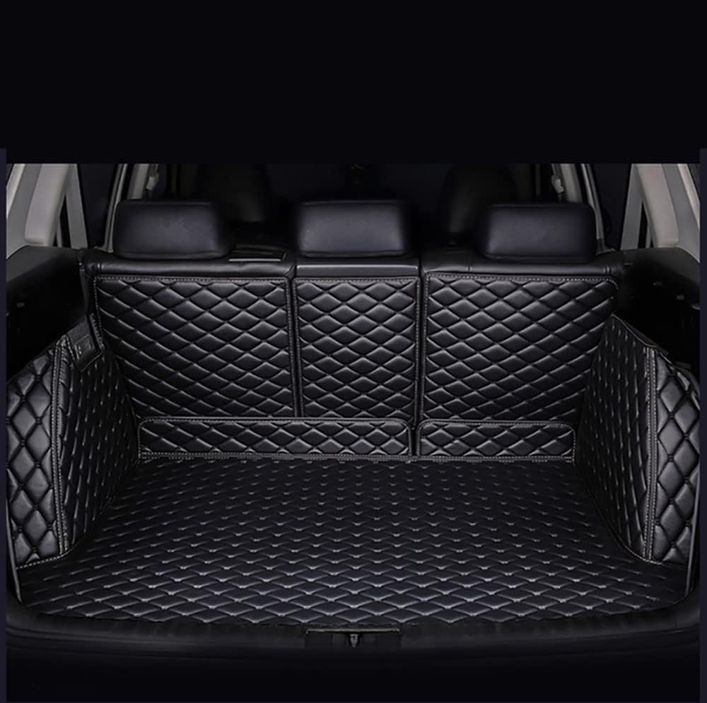 DHONDT Auto Kofferraummatte Für Audi Q5 2013-2016, rutschfest Wasserdicht Kratzfest, Kofferraum-Schutzmatte schützt Ihren Fahrzeugteppich,Black von DHONDT