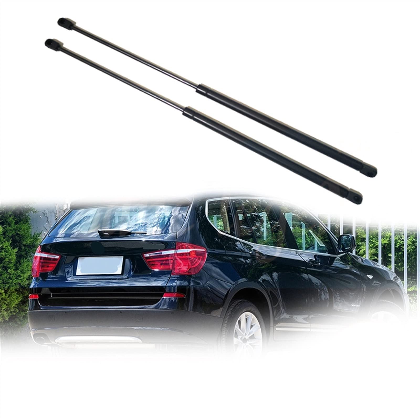 DHWUIASF 2 Stücke Heckklappe Kofferraum Gasfeder Haube Lift Stoßdämpfer Für BMW X3 F25 2010-2018 2011 2012 2013 2014 2015 2016 2017 DHWUIASF 2 Stücke Heckklappe Kofferraum Gasfeder Haube Lift Stoßdämpfer Für BMW X3 F25 2010-2018 2011 2012 2013 2014 2015 2016 2017 von DHWUIASF