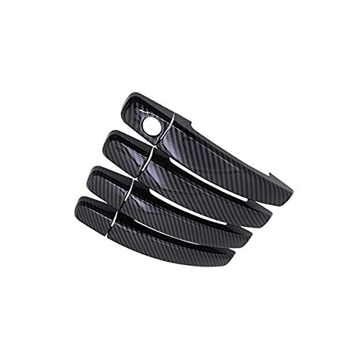 DHWUIASF Carbon Türgriff Abdeckung Trim Set Für Opel Für Vauxhall Für Zafira C Tourer Present 2012~2019 Autozubehör (Color : Handle. 4 Door) von DHWUIASF