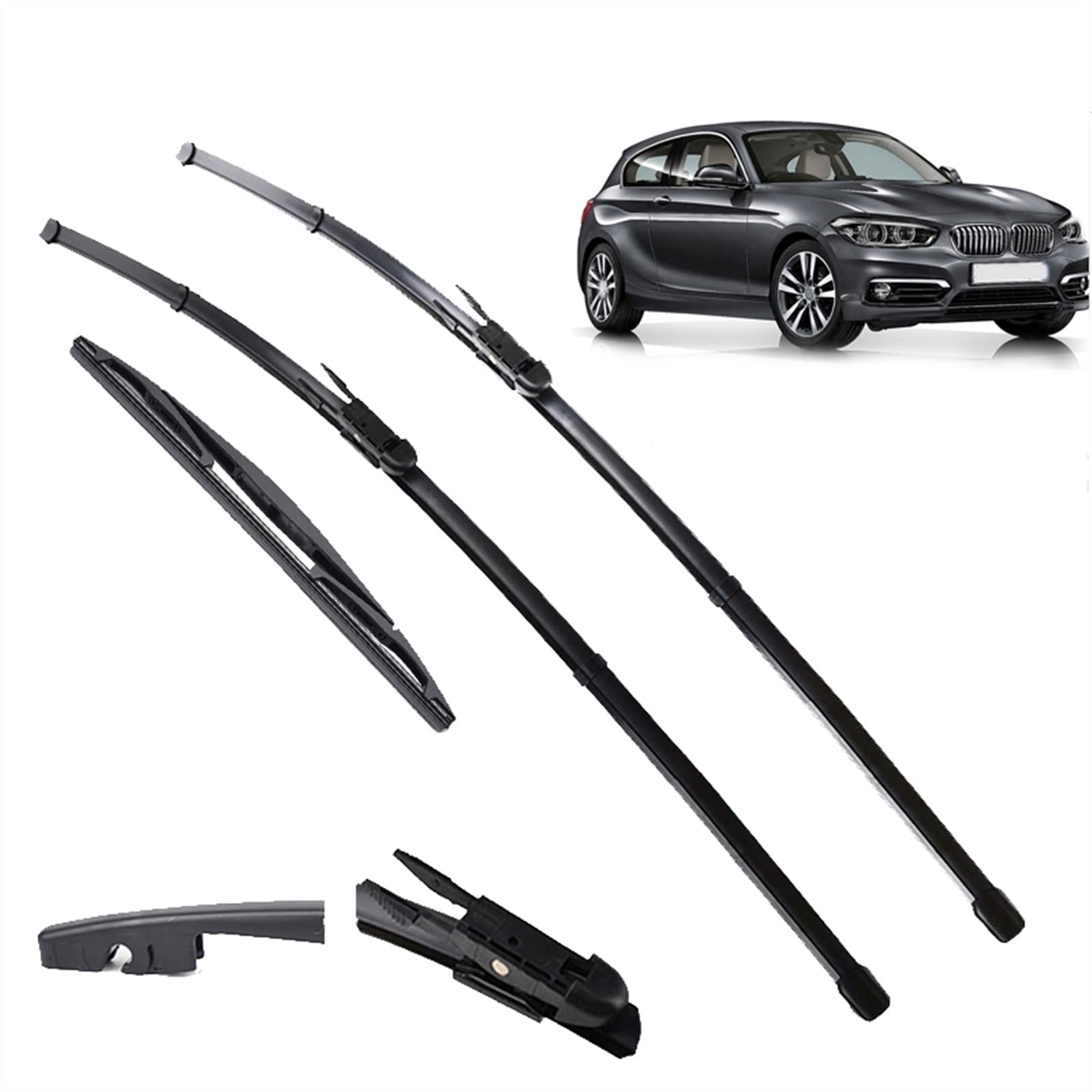 DHWUIASF Für BMW 1er F20 F21 114i 116i 118i 120i 125i M135i M140i 116d 118d 125d 2011-2019 2018 2017 Scheibenwischer Vorne Und Hinten DHWUIASF Für BMW 1er F20 F21 114i 116i 118i 120i 125i M135i M140i 116d 118d 125d 2011-2019 2018 2017 Scheibenwischer Vorne Und Hinten von DHWUIASF