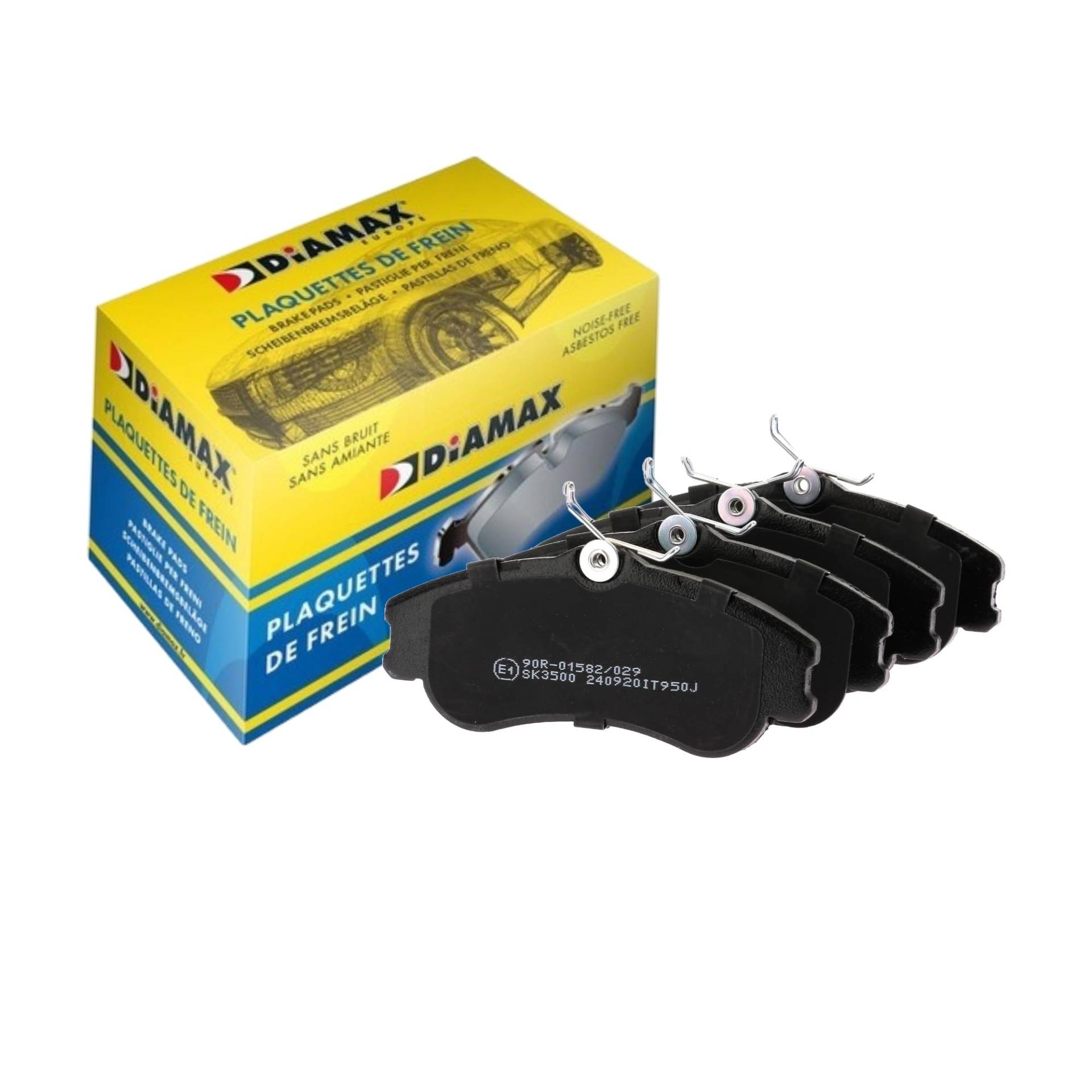 DIAMAX Bremsbeläge Satz Bremsklötze Bremssteine Set Vorne N09098 DIAMAX Bremsbeläge Satz Bremsklötze Bremssteine Set Vorne N09098 von DIAMAX