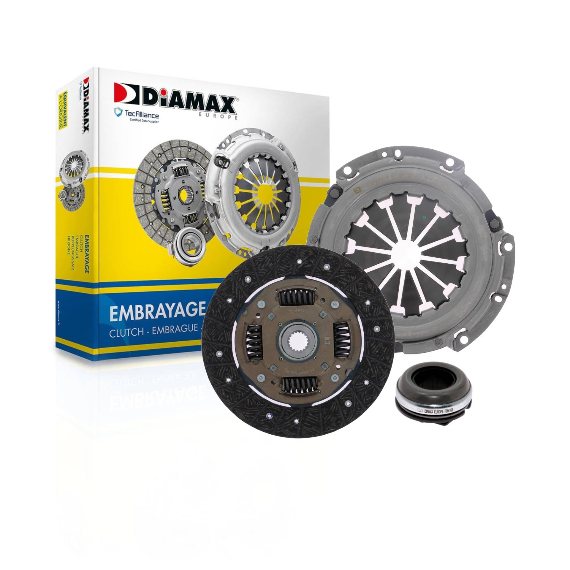 DIAMAX T5141K3 : KUPPLUNGSSATZ OE 1607870480, 2051-R9 DIAMAX T5141K3 : KUPPLUNGSSATZ OE 1607870480, 2051-R9 von DIAMAX