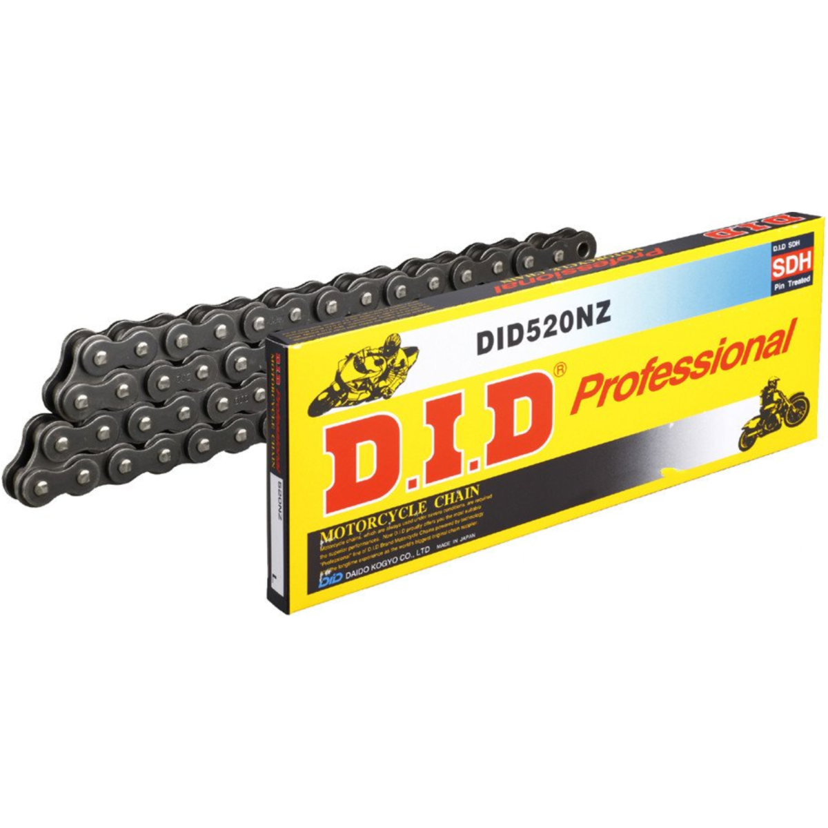 Did 520nzx100fb motorradkette antriebskette standardkette 520nz/100 Did 520nzx100fb motorradkette antriebskette standardkette 520nz/100 von DID