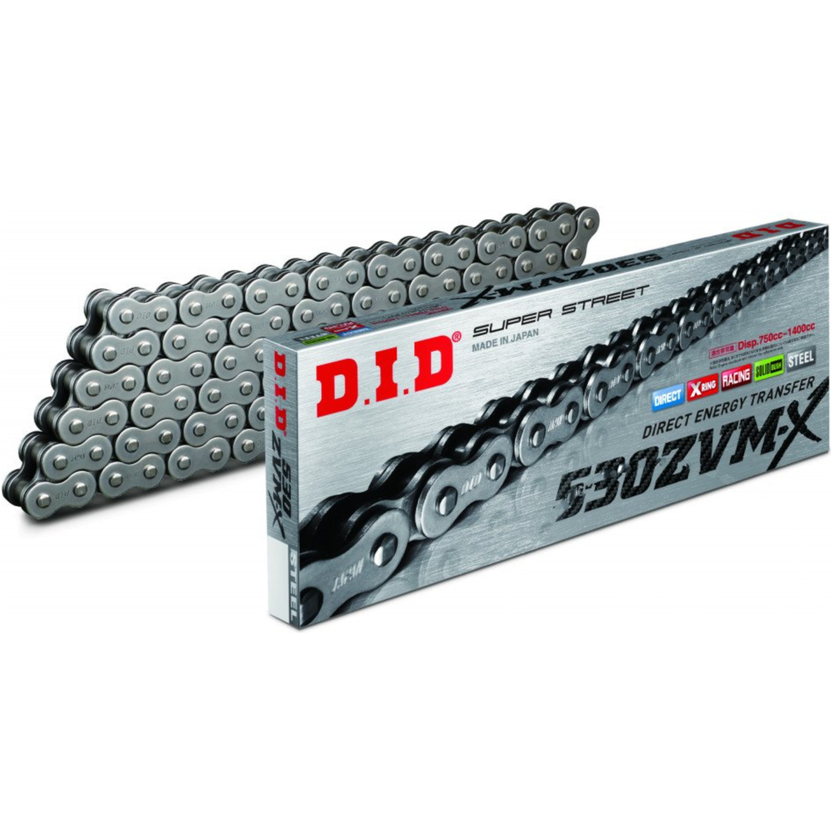 Did 530zvmxx122zb motorradkette antriebskette x-ringkette 530zvmx/122 Did 530zvmxx122zb motorradkette antriebskette x-ringkette 530zvmx/122 von DID
