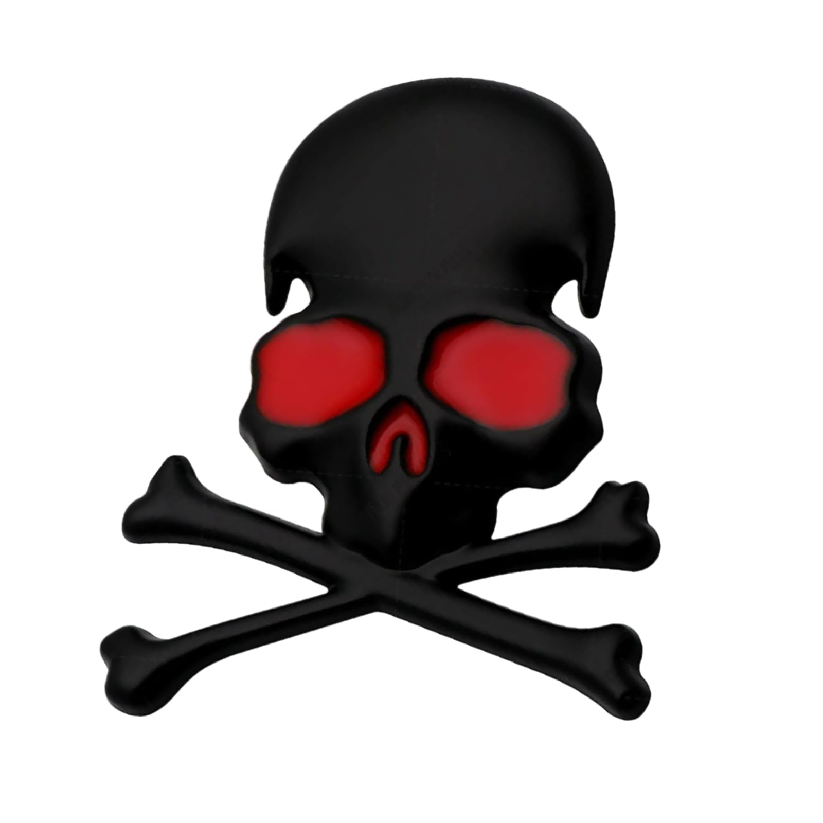 DIDILLX 3D-Totenkopf-Metall-Embleme, personalisiert, Skelett-Designs, Totenkopf, gekreuzte Knochen, Metall-Aufkleber für Auto und Motorräder DIDILLX 3D-Totenkopf-Metall-Embleme, personalisiert, Skelett-Designs, Totenkopf, gekreuzte Knochen, Metall-Aufkleber für Auto und Motorräder von DIDILLX