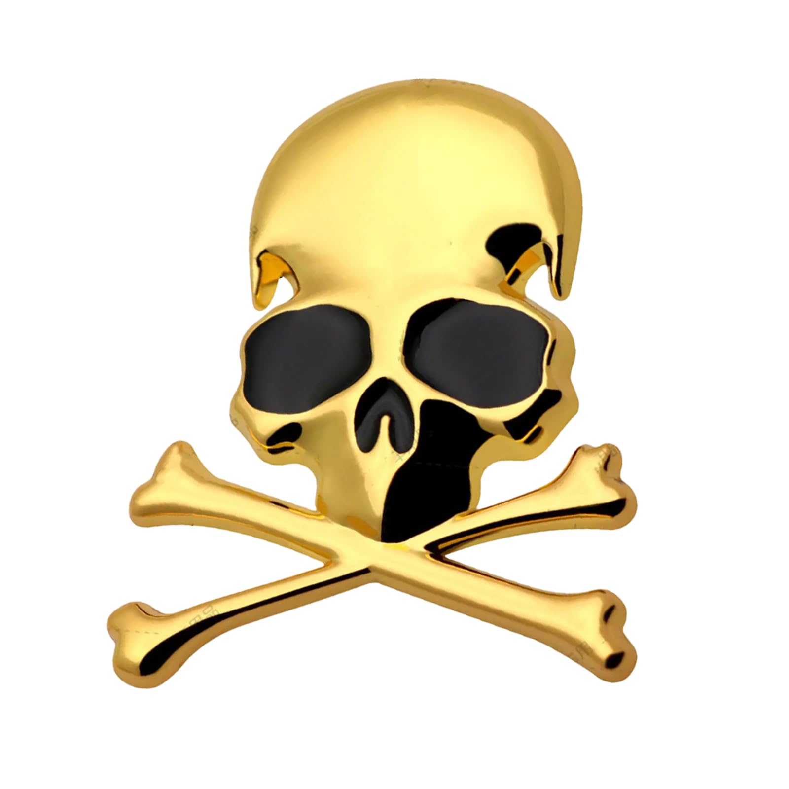 DIDILLX 3D-Totenkopf-Metall-Embleme, personalisiert, Skelett-Designs, Totenkopf, gekreuzte Knochen, Metall-Aufkleber für Auto und Motorräder DIDILLX 3D-Totenkopf-Metall-Embleme, personalisiert, Skelett-Designs, Totenkopf, gekreuzte Knochen, Metall-Aufkleber für Auto und Motorräder von DIDILLX