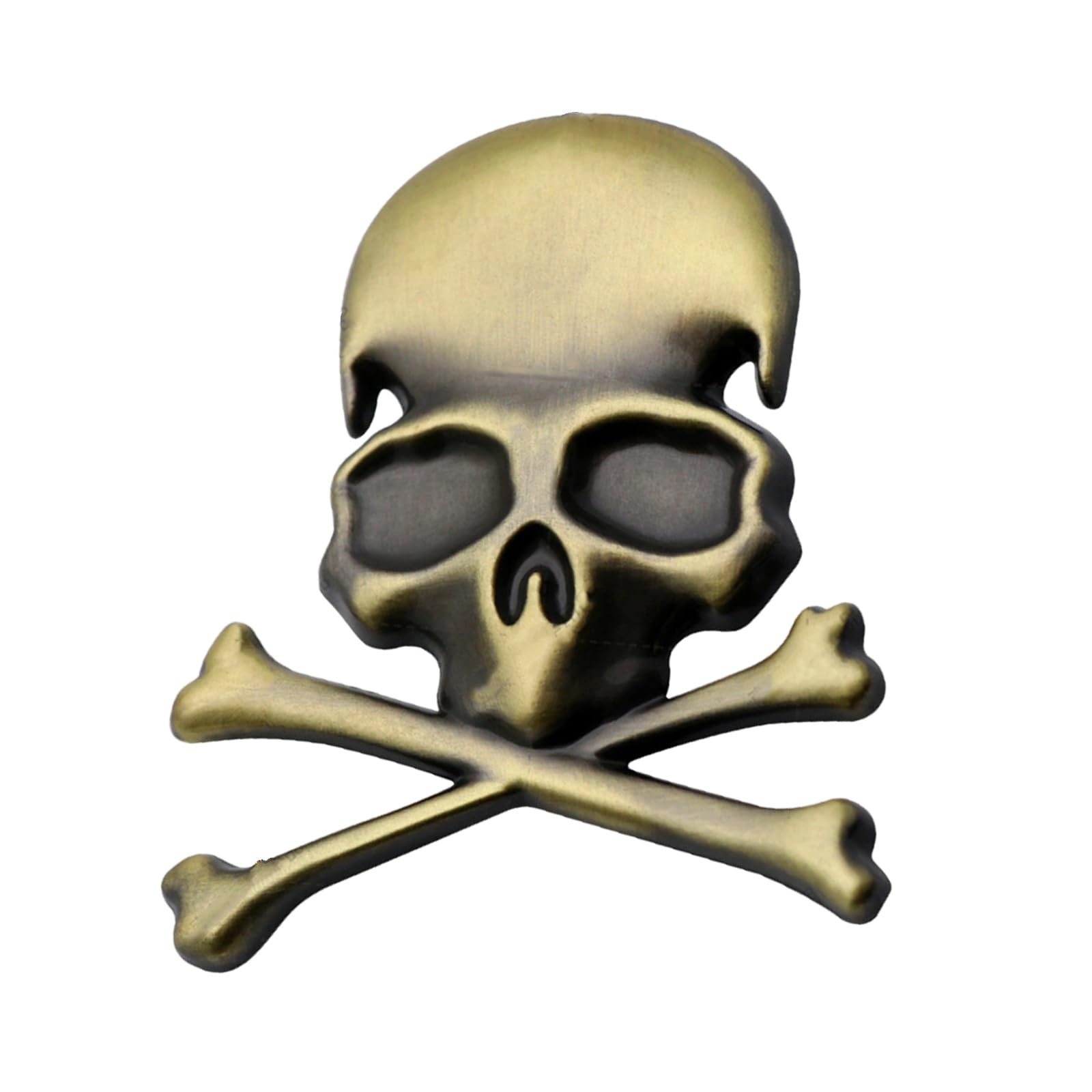DIDILLX 3D-Totenkopf-Metall-Embleme, personalisiert, Skelett-Designs, Totenkopf, gekreuzte Knochen, Metall-Aufkleber für Auto und Motorräder DIDILLX 3D-Totenkopf-Metall-Embleme, personalisiert, Skelett-Designs, Totenkopf, gekreuzte Knochen, Metall-Aufkleber für Auto und Motorräder von DIDILLX