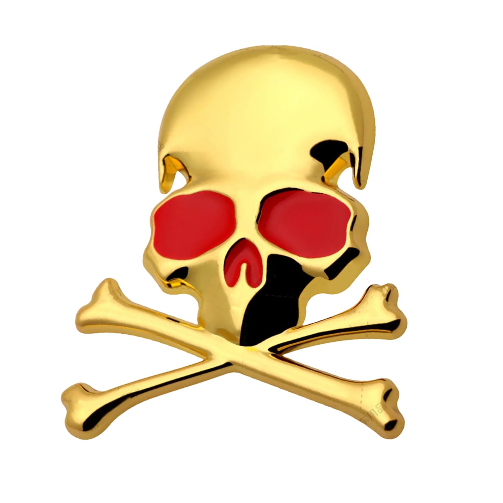 DIDILLX 3D-Totenkopf-Metall-Embleme, personalisiert, Skelett-Designs, Totenkopf, gekreuzte Knochen, Metall-Aufkleber für Auto und Motorräder DIDILLX 3D-Totenkopf-Metall-Embleme, personalisiert, Skelett-Designs, Totenkopf, gekreuzte Knochen, Metall-Aufkleber für Auto und Motorräder von DIDILLX