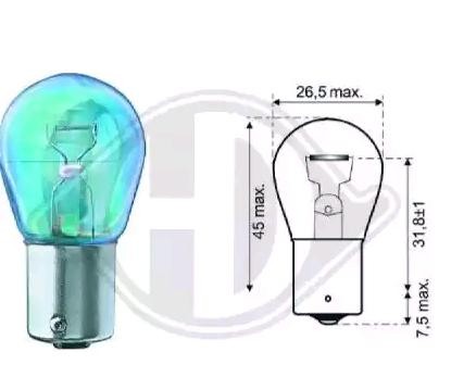 DIEDERICHS Glühlampe, Blinkleuchte VW,MERCEDES-BENZ,AUDI LID10055 LR000702,6216F2,1053985 128410376,A0015449194,979623,6E0953049B,7919564985,10876799 von DIEDERICHS