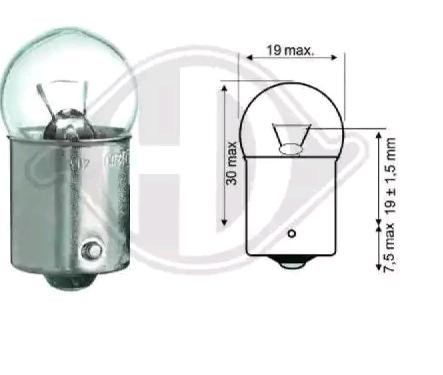 DIEDERICHS Glühlampe, Innenraumleuchte VW,AUDI,MERCEDES-BENZ LID10059 02333573,CH0844350,X671306200000  0308352,1091020000,N0177182,N0177184,N0177185 von DIEDERICHS