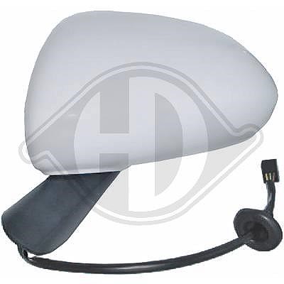 Diederichs Außenspiegel [Hersteller-Nr. 1814224] für Opel von DIEDERICHS