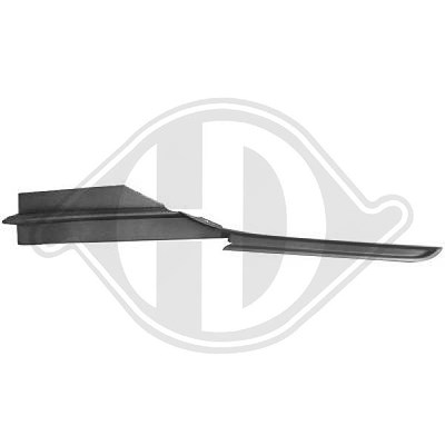 Diederichs Blende, Stoßfänger [Hersteller-Nr. 2217147] für VW von DIEDERICHS