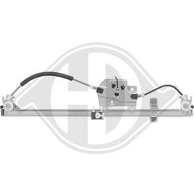 Diederichs Fensterheber [Hersteller-Nr. 3484121] für Citroën, Fiat, Opel, Peugeot von DIEDERICHS