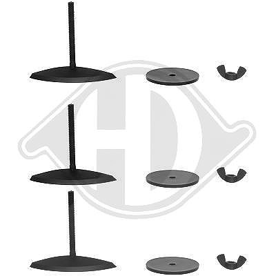 Diederichs Halter, Kühlergitter [Hersteller-Nr. ZUB00395] für Audi von DIEDERICHS
