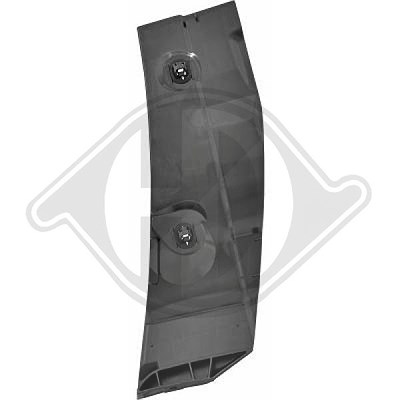 Diederichs Halter, Stoßfänger [Hersteller-Nr. 4080066] für Citroën, Peugeot von DIEDERICHS