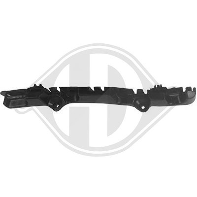 Diederichs Halter, Stoßfänger [Hersteller-Nr. 4561069] für Dacia von DIEDERICHS