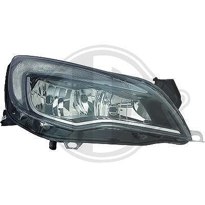 Diederichs Hauptscheinwerfer [Hersteller-Nr. 1807283] für Opel von DIEDERICHS