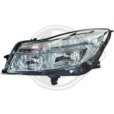 Diederichs Hauptscheinwerfer [Hersteller-Nr. 1826981] für Opel von DIEDERICHS