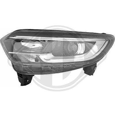 Diederichs Hauptscheinwerfer [Hersteller-Nr. 4446981] für Renault von DIEDERICHS