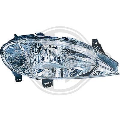 Diederichs Hauptscheinwerfer [Hersteller-Nr. 4463982] für Renault von DIEDERICHS