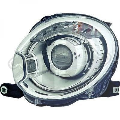 Diederichs Hauptscheinwerfersatz [Hersteller-Nr. 3405480] für Abarth, Fiat von DIEDERICHS