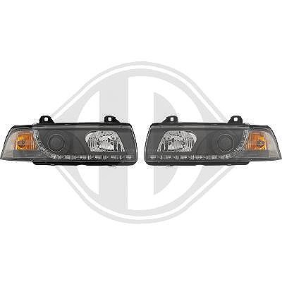 Diederichs Hauptscheinwerfersatz [Hersteller-Nr. 1213585] für BMW von DIEDERICHS