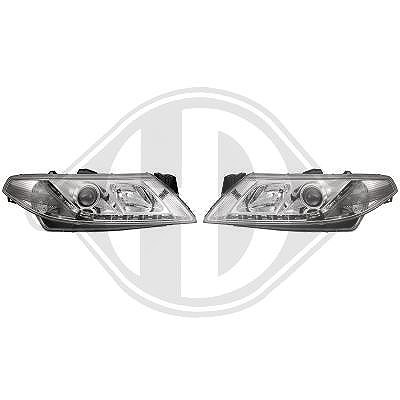 Diederichs Hauptscheinwerfersatz [Hersteller-Nr. 4473485] für Renault von DIEDERICHS