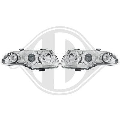 Diederichs Hauptscheinwerfersatz [Hersteller-Nr. 1804280] für Opel von DIEDERICHS