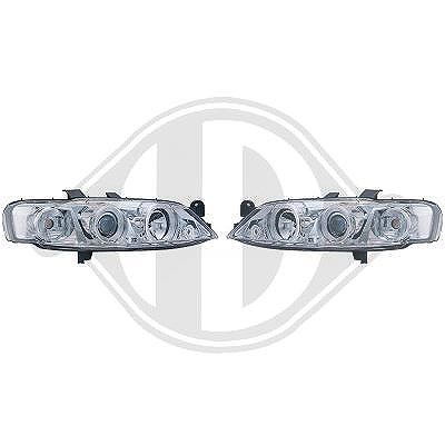 Diederichs Hauptscheinwerfersatz [Hersteller-Nr. 1824880] für Opel von DIEDERICHS