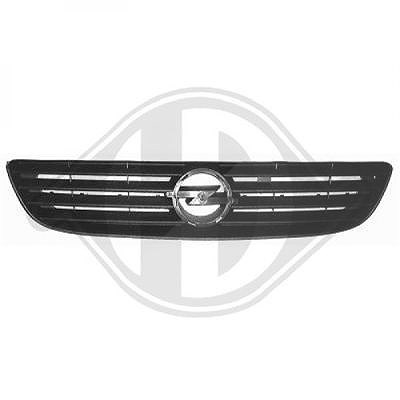 Diederichs Kühlergitter [Hersteller-Nr. 1890040] für Opel von DIEDERICHS