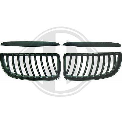 Diederichs Lüftungsgitter, Stoßfänger [Hersteller-Nr. 1216242] für BMW von DIEDERICHS
