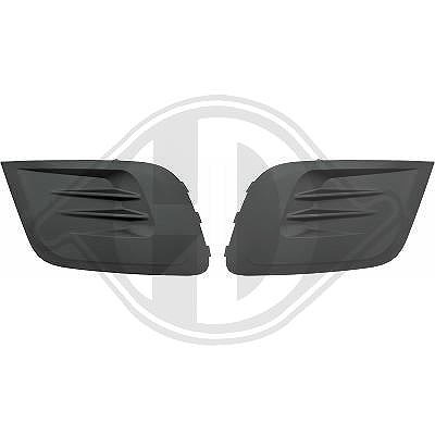 Diederichs Lüftungsgitter, Stoßfänger [Hersteller-Nr. 4013948] für Citroën, Peugeot von DIEDERICHS