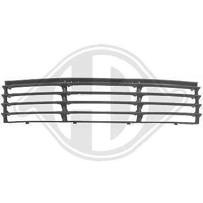 Diederichs Lüftungsgitter, Stoßfänger [Hersteller-Nr. 2246045] für VW von DIEDERICHS
