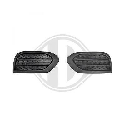 Diederichs Lüftungsgitter, Stoßfänger [Hersteller-Nr. 4446146] für Renault von DIEDERICHS