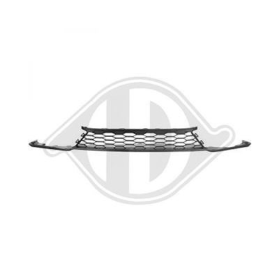 Diederichs Lüftungsgitter, Stoßfänger [Hersteller-Nr. 5250045] für Honda von DIEDERICHS