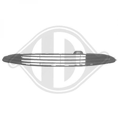 Diederichs Lüftungsgitter, Stoßfänger [Hersteller-Nr. 4225045] für Peugeot von DIEDERICHS