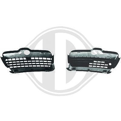 Diederichs Lüftungsgitter, Stoßfänger [Hersteller-Nr. 2212046] für VW von DIEDERICHS
