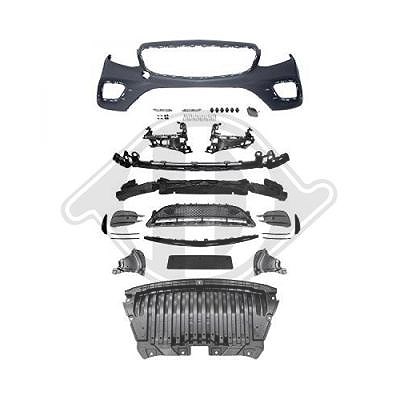 Diederichs Stoßfänger [Hersteller-Nr. 1618451] für Mercedes-Benz von DIEDERICHS