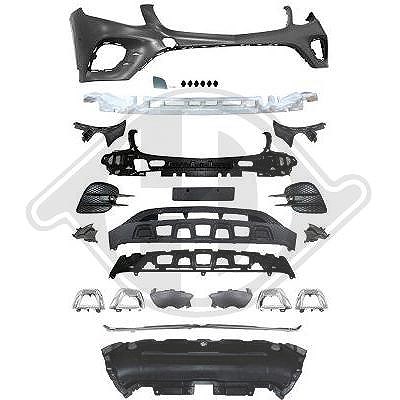 Diederichs Stoßfänger [Hersteller-Nr. 1656350] für Mercedes-Benz von DIEDERICHS