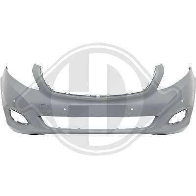 Diederichs Stoßfänger [Hersteller-Nr. 1668053] für Mercedes-Benz von DIEDERICHS