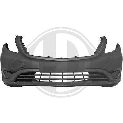 Diederichs Stoßfänger [Hersteller-Nr. 1668054] für Mercedes-Benz von DIEDERICHS