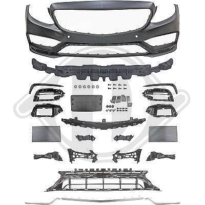 Diederichs Stoßfänger [Hersteller-Nr. 1673750] für Mercedes-Benz von DIEDERICHS