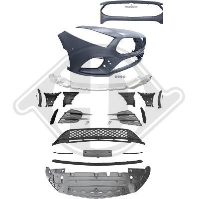 Diederichs Stoßfänger [Hersteller-Nr. 1683251] für Mercedes-Benz von DIEDERICHS