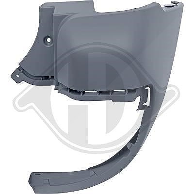 Diederichs Stoßfänger [Hersteller-Nr. 4013868] für Citroën, Peugeot von DIEDERICHS