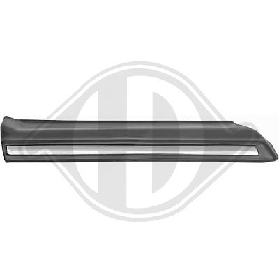 Diederichs Zier-/Schutzleiste, Kotflügel [Hersteller-Nr. 1611131] für Mercedes-Benz von DIEDERICHS