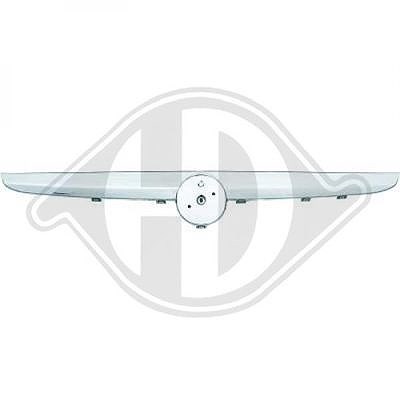 Diederichs Zier-/Schutzleiste, Kühlergitter [Hersteller-Nr. 3457040] für Abarth, Fiat von DIEDERICHS