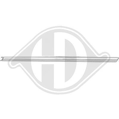 Diederichs Zier-/Schutzleiste, Stoßfänger [Hersteller-Nr. 2247666] für VW von DIEDERICHS