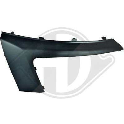 Diederichs Zier-/Schutzleiste, Stoßfänger [Hersteller-Nr. 3497052] für Citroën, Fiat, Peugeot von DIEDERICHS