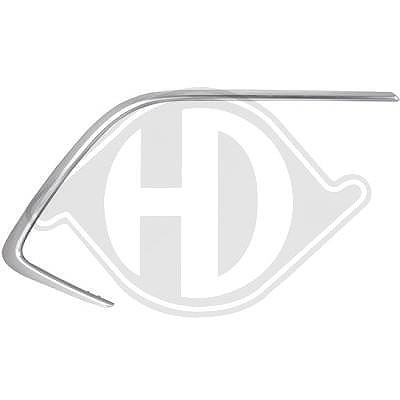 Diederichs Zier-/Schutzleiste, Stoßfänger [Hersteller-Nr. 6661064] für Toyota von DIEDERICHS